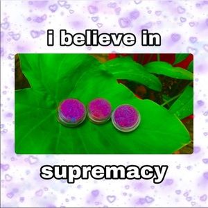 Blue raspberry lip scrub